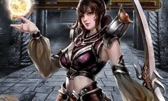 一位对私服免费发布饱满热爱与希望的女玩家
