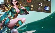 一位对寻将纪传奇私服出现了热爱与希望的女玩家