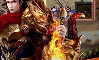 复古英雄合击传奇怀旧服成长的四把新脸面黄金武器